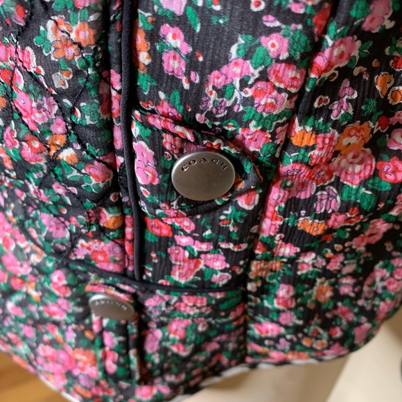 NWT coach chiffon biker jacket - Picture 5 of 8